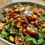 Roasted Chickpea Salad