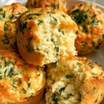 Savory Cottage Cheese Breakfast Muffins