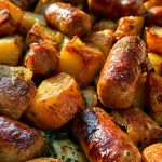 Sheet Pan Sausage and Potatoes