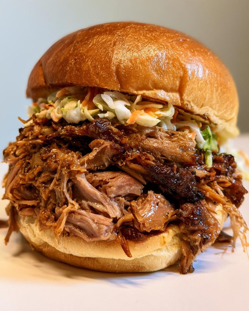 Slow Cooker Pulled Pork Sandwiches