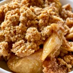 Small Batch Air Fryer Apple Crisp