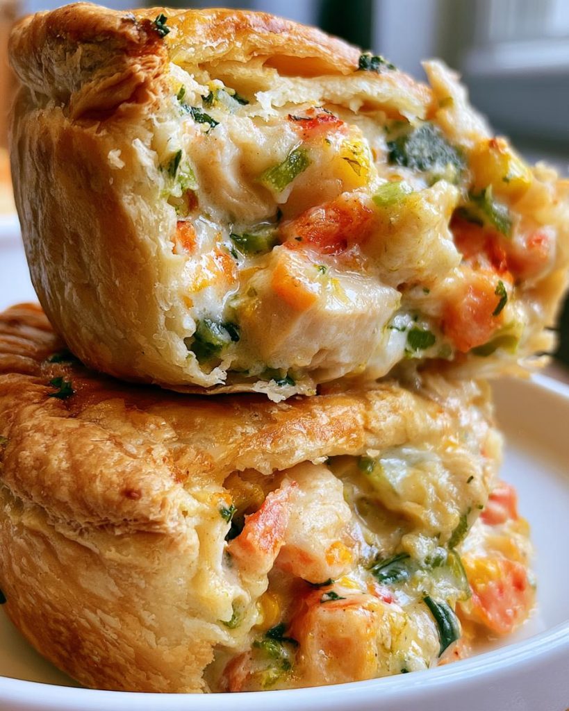 Small Batch Chicken Pot Pie for Two