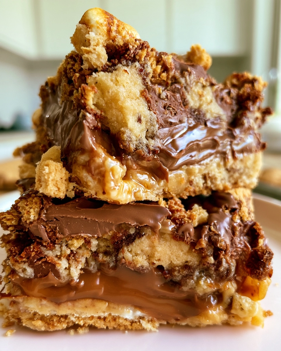 S'mores Cookie Dough Bars