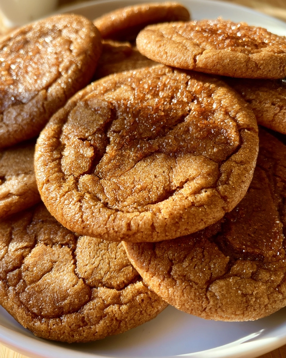 Soft Molasses Cookies