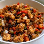 Sunday Meal Prep Chicken Burrito Filling