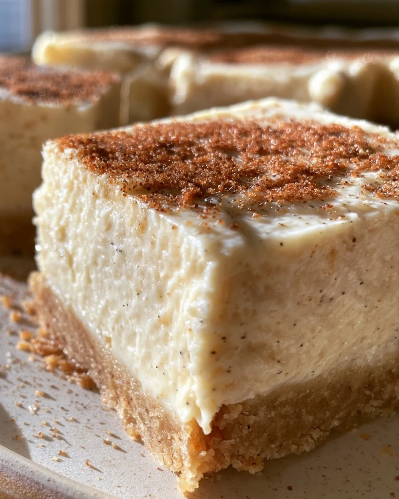 Vanilla Bean Cheesecake Bars
